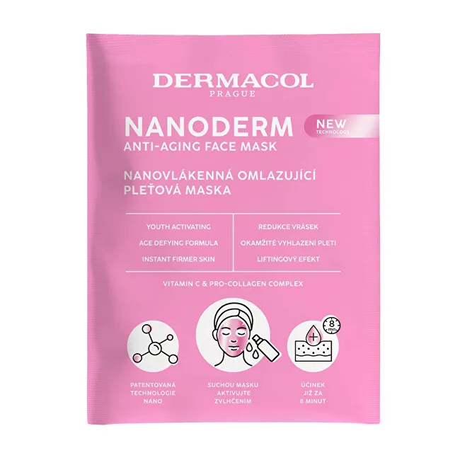 Dermacol Nanoderm Face Mask - Nanovlákenná