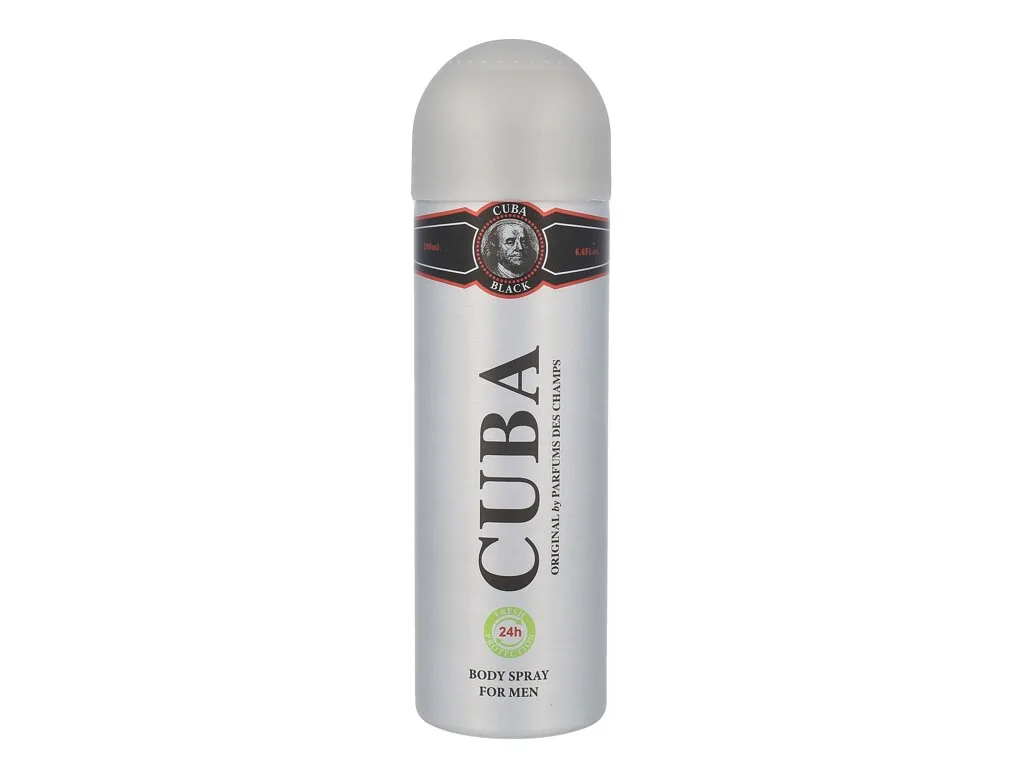 Cuba Black Ķermeņa sprejs 200 ml
