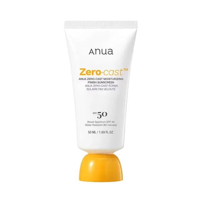 Anua Sunscreen SPF 50 Zero-Cast Moisturizing