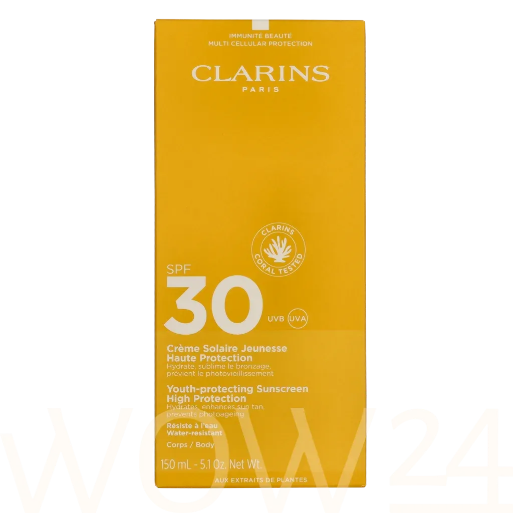Clarins Sun Care Youth-Protecting Body Sunscreen