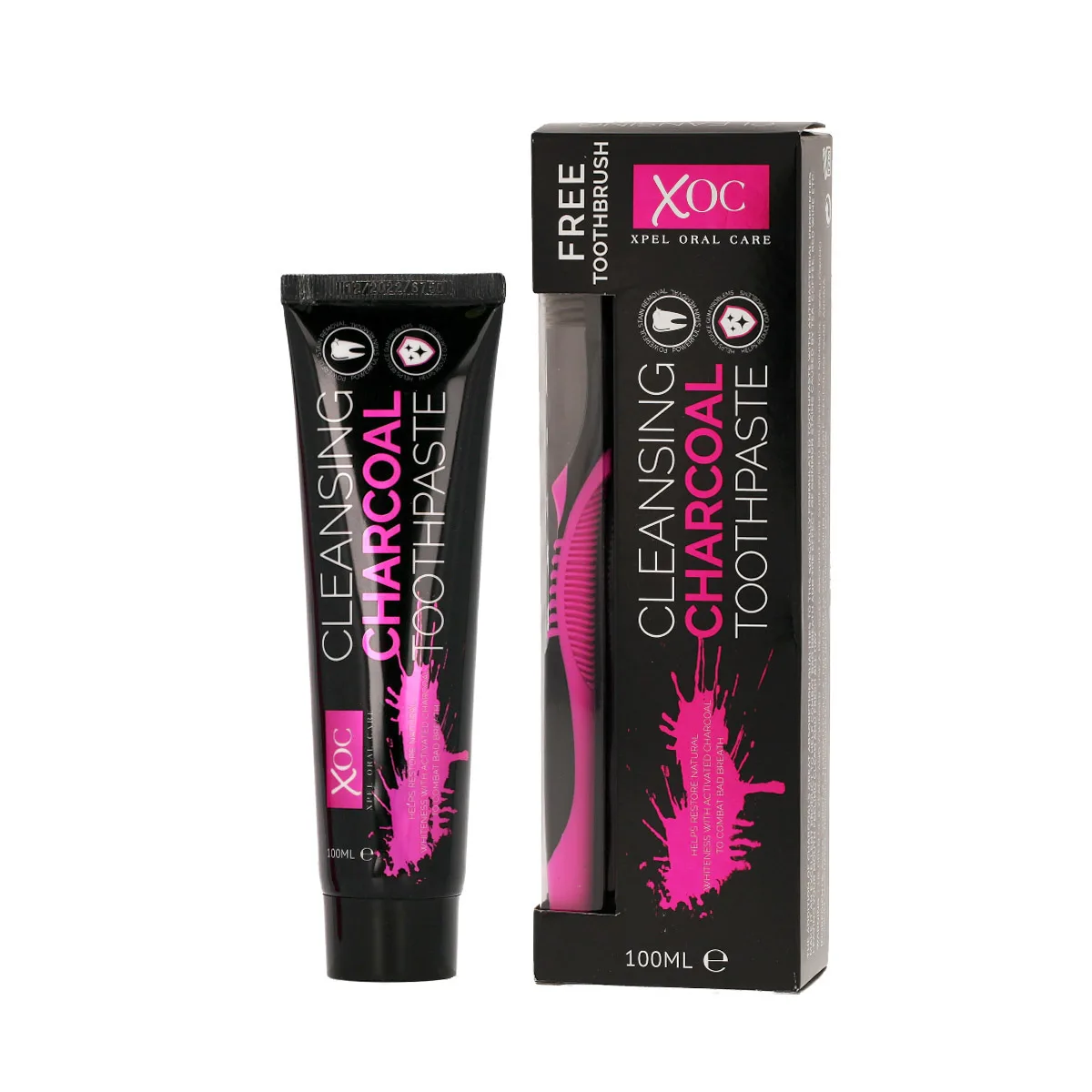 Xpel Oral Care Cleansing Charcoal 100