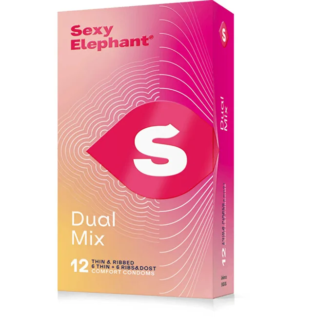 Sexy Elephant Dual Mix condom set