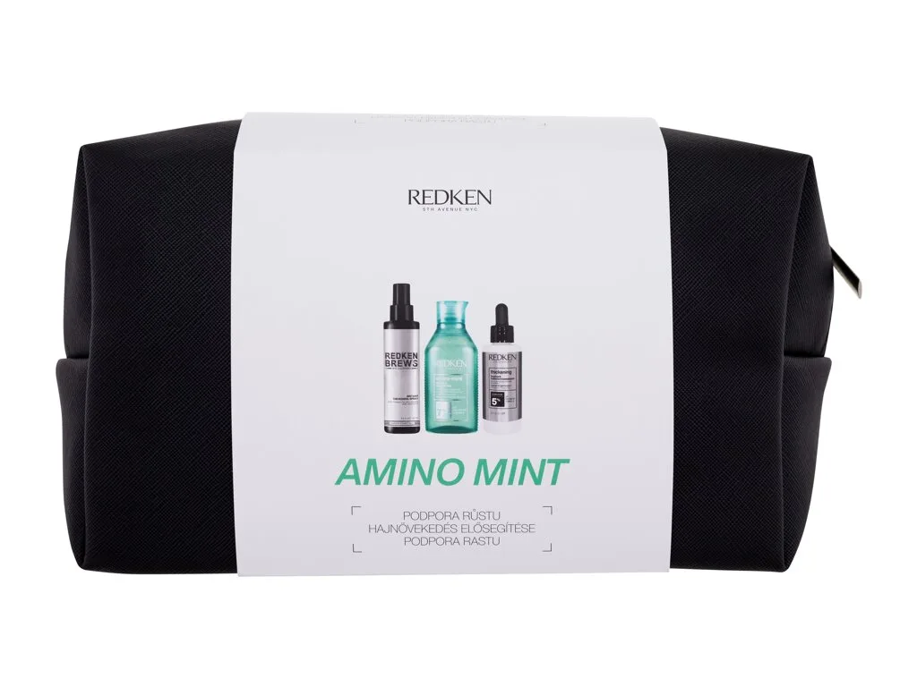 Amino-mint shampoo