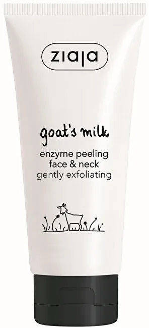 Ziaja Enzymatic peeling on face and