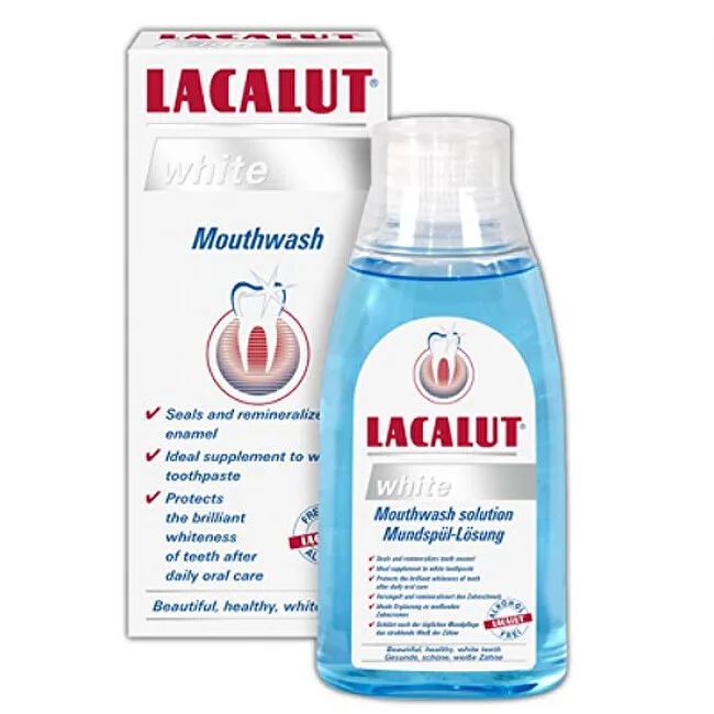 Lacalut White Mouthwash White Zobu balināšanai