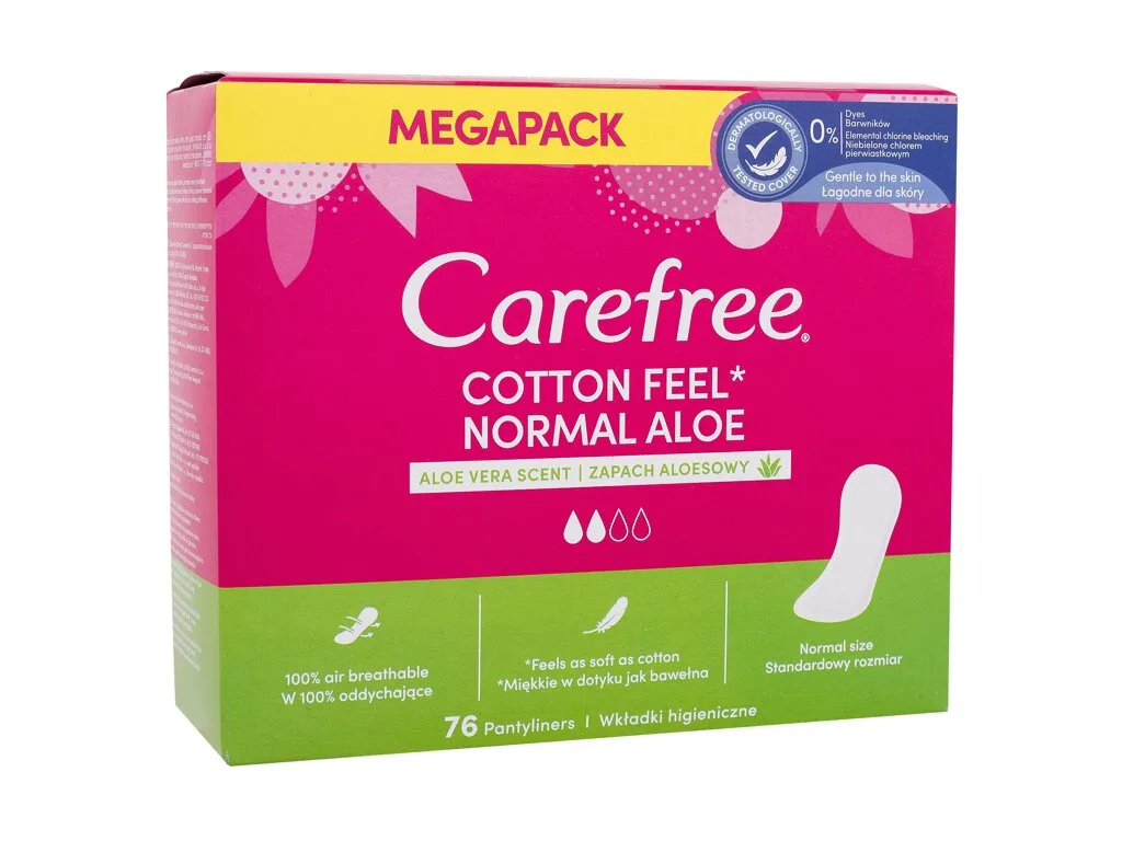 Carefree Cotton Feel Normal Aloe Vera