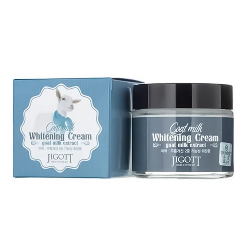 Jigott Goat Milk Whitening Cream Korejiešu