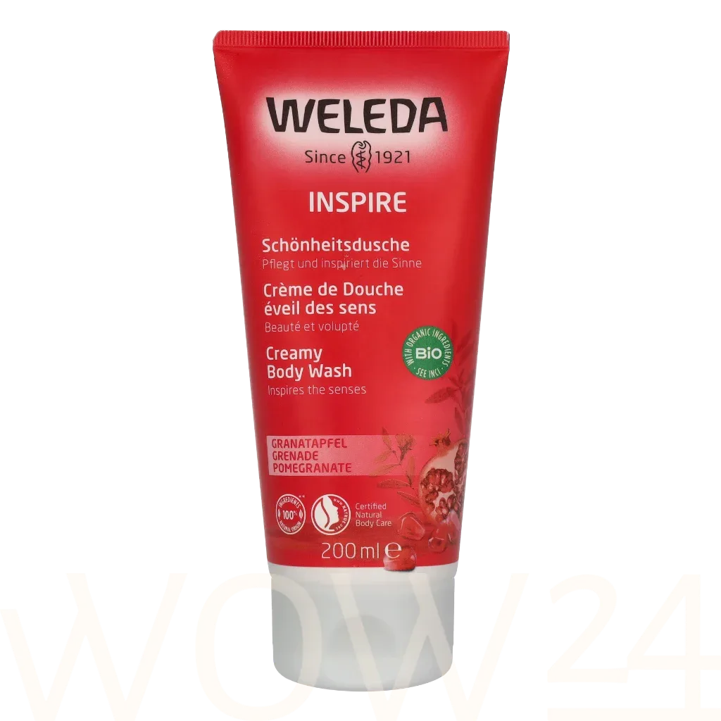 Weleda Pomegranate Creamy Body Wash 200