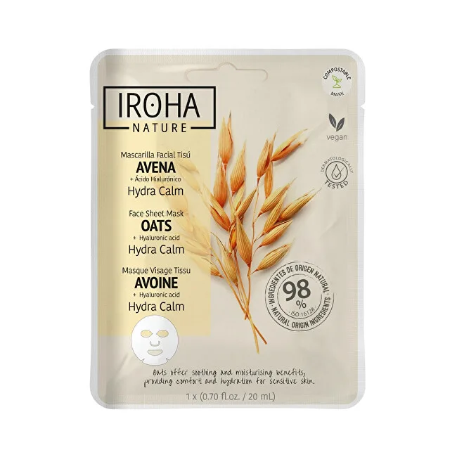 Iroha Oats Hydra Calm Face Sheet