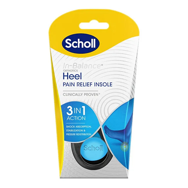Scholl In-Balance Heel Orthopedic Insoles (Pain