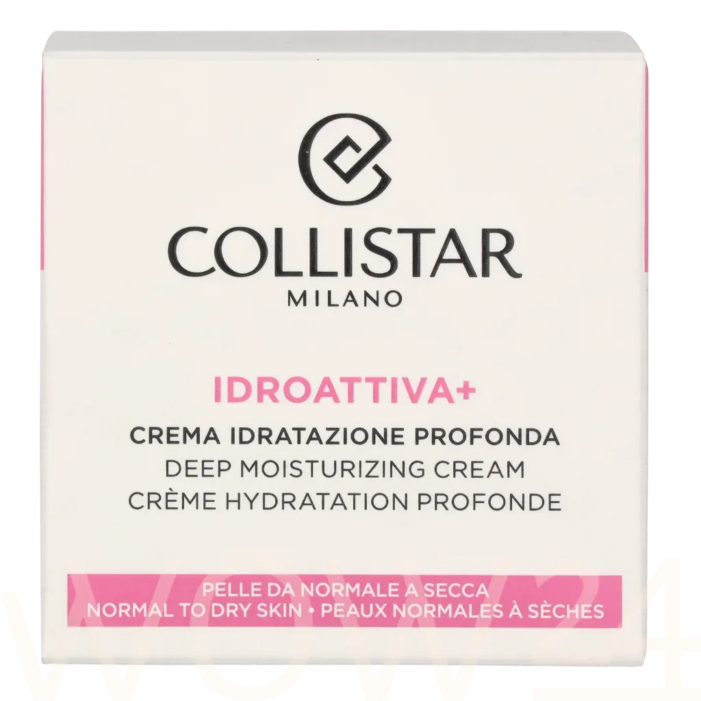 Collistar Idroattiva+ Deep Moisturizing Cream Dienas