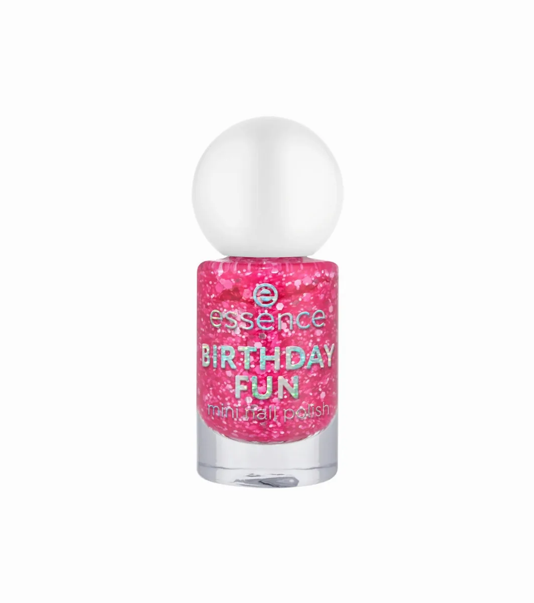 Essence , Birthday Fun, Glitter, Nail Polish