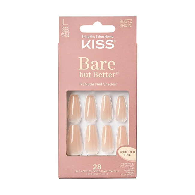 Kiss Adhesive nails Bare but Better