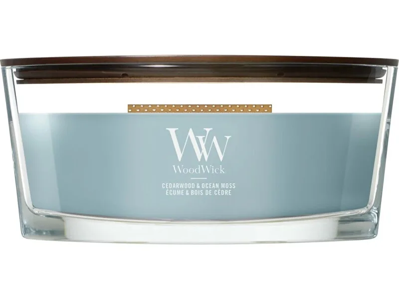 WoodWick Cedarwood & Ocean Moss Scented