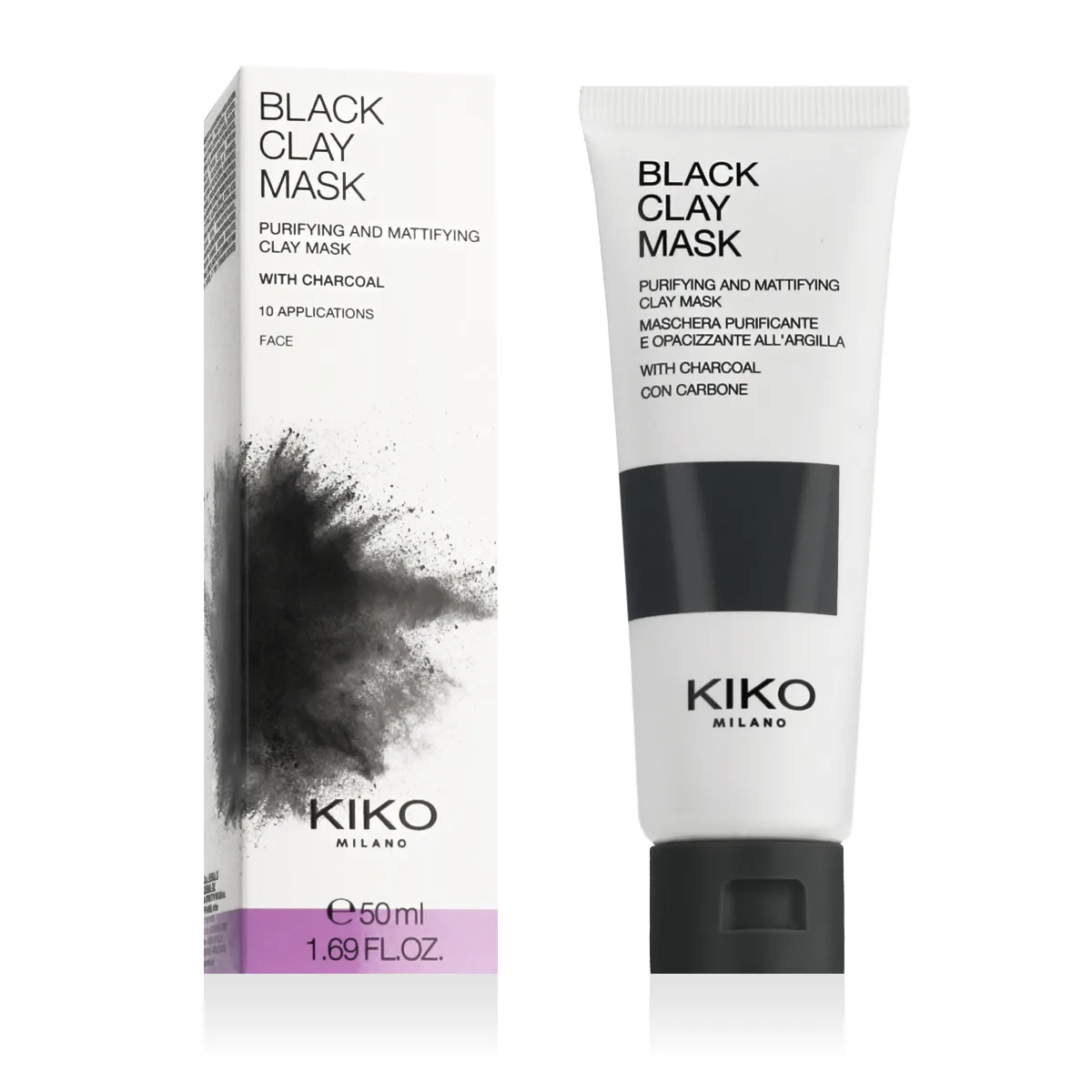 KIKO MILANO Black Clay Mask 50