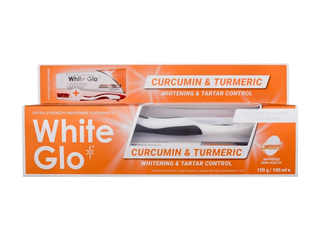 White Glo Curcumin & Turmeric 150