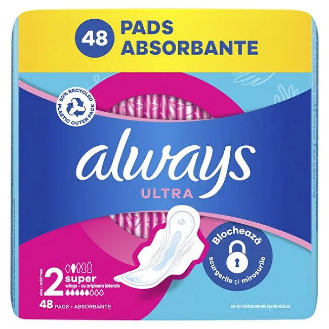 Always Super sanitary napkins 48 pcs
