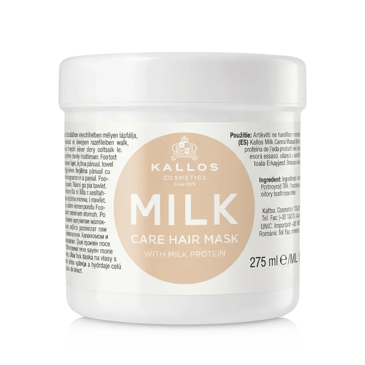 Kallos cosmetics Milk Care Hair Mask