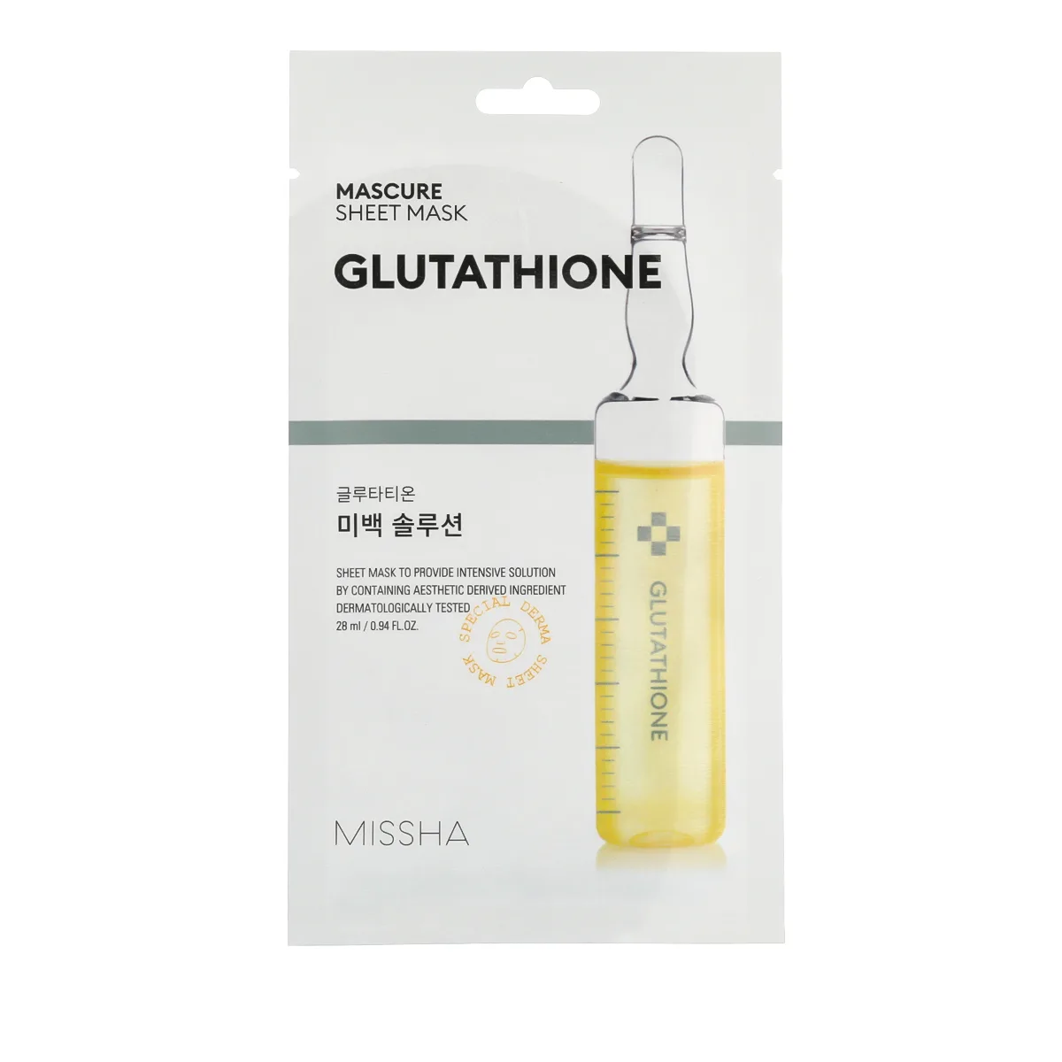 Missha Glutathione Sheet Mask 28 ml