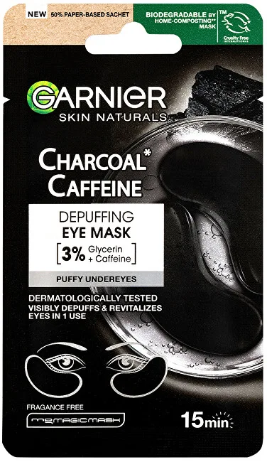Garnier Skin Naturals Charcoal Caffeine Depuffing