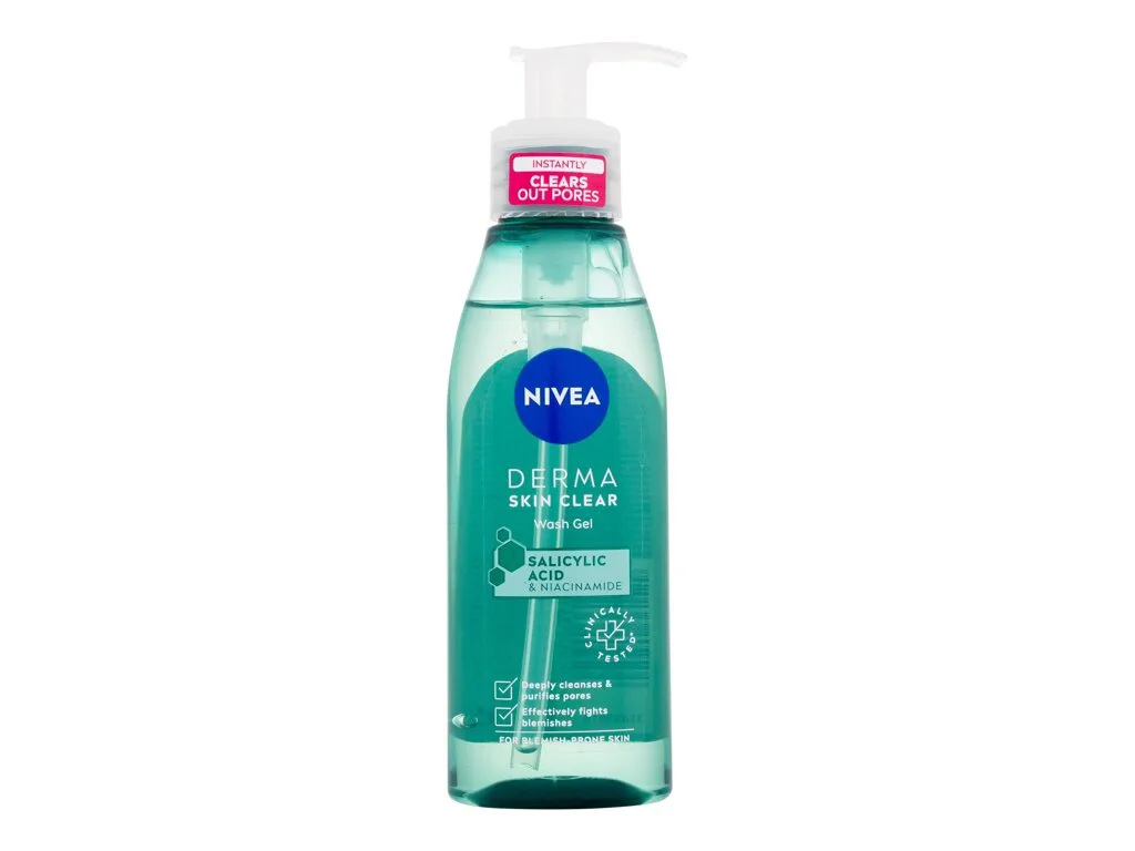 Nivea Derma Skin Clear Wash Gel