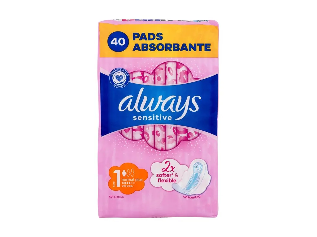 Always Sensitive Normal Plus Higiēniskie ieliktnīši