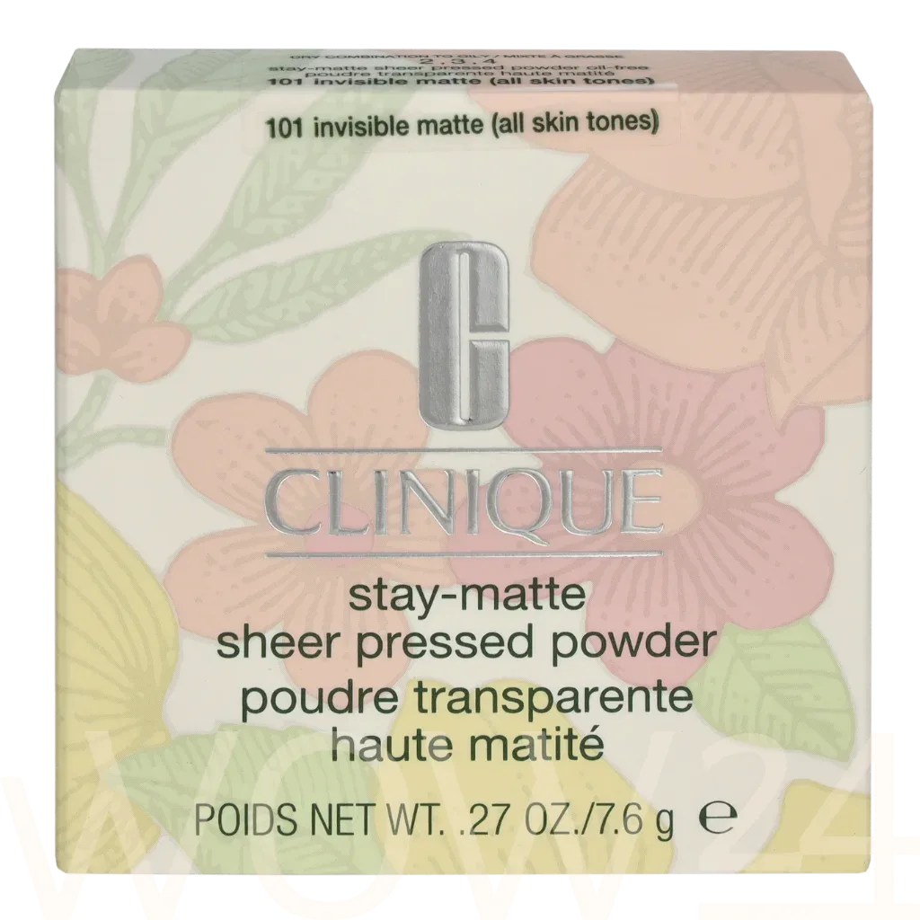 Clinique Stay-Matte Sheer Pressed Powder Pūderis