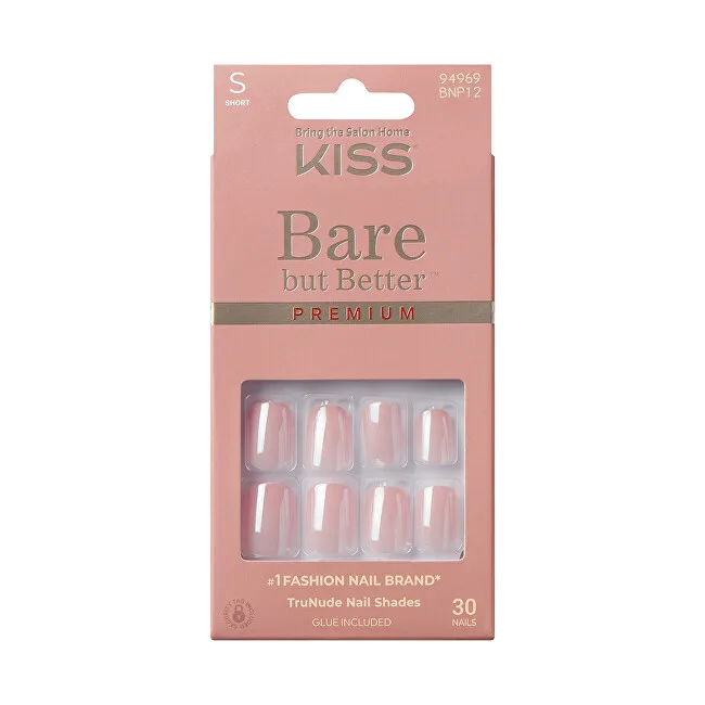 KISS Bare-But-Better Premium Nails - Gelové