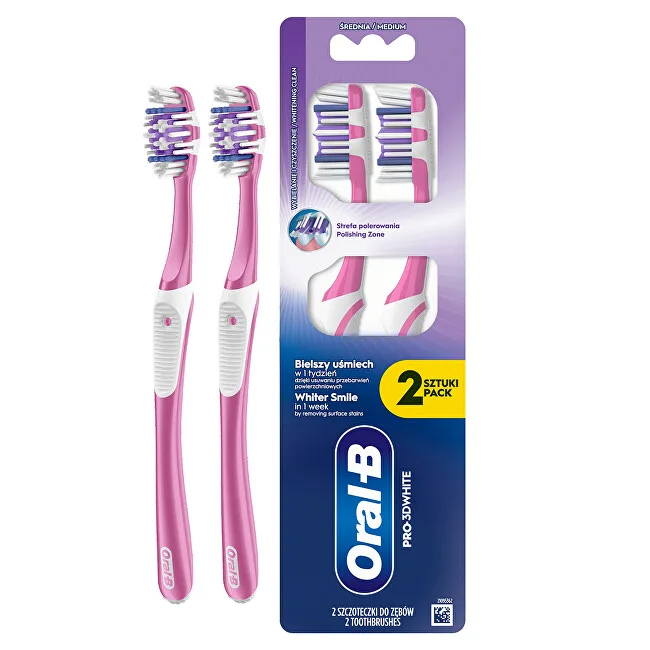 Oral-b Pro-3D White Whitening Clean Medium