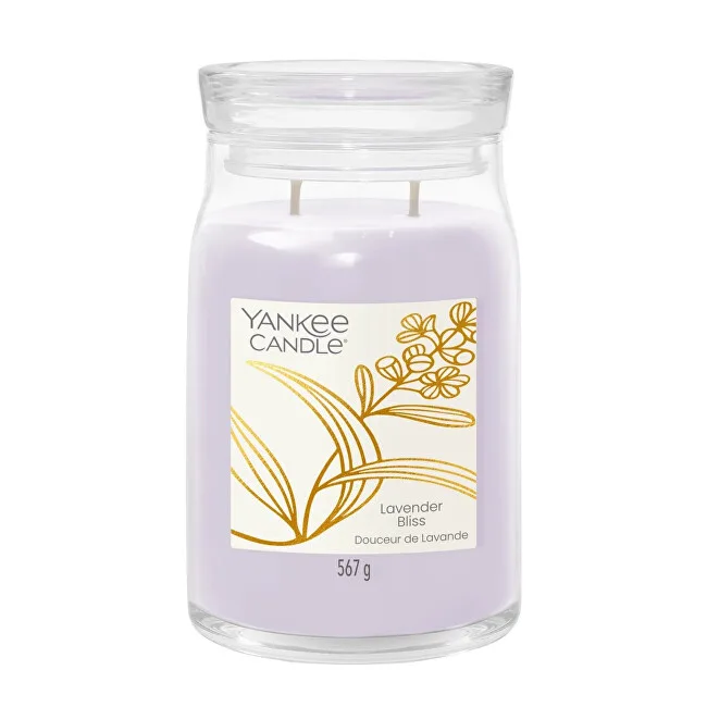 Yankee Candle Signature glass scented candle