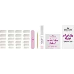 Essence What the Fake! Press-On False Nail Set 04 Bare White thumbnail 2