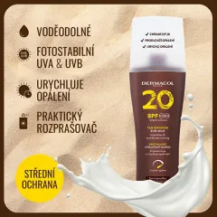 Dermacol Protective lotion to accelerate tanning SPF 20 (Tan Booster) 200 ml thumbnail 3