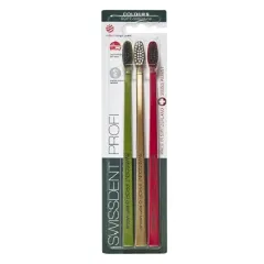 Swissdent Soft-Medium Festive Toothbrush 2 + 1 FREE thumbnail 1
