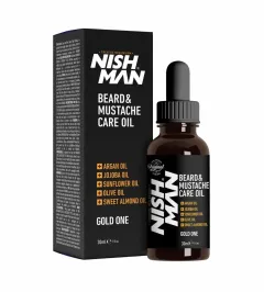 Nishman beard oil 30 ml Beard and Mustache Care Oil thumbnail 1