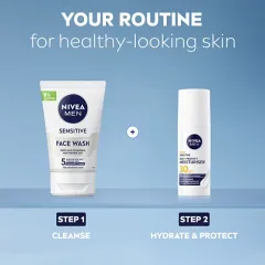 Nivea Moisturizing day cream for men SPF 30 Men Sensitive (Daily Protect Moisturiser) 50 ml thumbnail 6