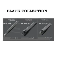 DuKaS Flat tweezers Black Collection PR 4018BC 9 cm thumbnail 3