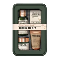 Baylis & Harding Gift set in a tin box Bergamot, Hemp & Sandalwood 4 pcs thumbnail 1