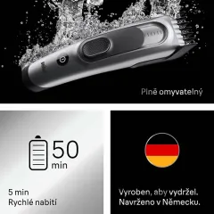 Braun Series 7 Hair Clipper HC7590 Space Grey thumbnail 6