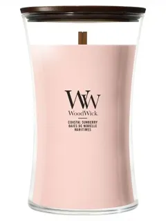 WoodWick Scented candle vase large Coastal Sunberry 609.5 g 1