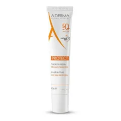 A-Derma Protective fluid for mixed to oily skin SPF50+ Protect (Invisible Fluid) 40 ml thumbnail 1