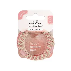 Invisibobble Elastic band Twistar Blush Braids 3 pcs thumbnail 1