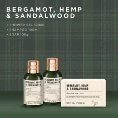 Baylis & Harding Bergamot, Hemp & Sandalwood Gift Set 3 pcs thumbnail 2