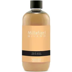 Millefiori Milano Natural Lime & Vetiver aroma diffuser refill thumbnail 2