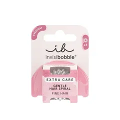 Invisibobble Hair band Extra Care Crystal Clear 3 pcs thumbnail 1