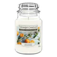 Yankee Candle Home Inspiration Sweet Orange Blossom Scented Candle 538 g thumbnail 1