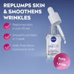Nivea Cellular Expert Filler Hyaluron Anti-Wrinkle Hydrating Serum 15 ml thumbnail 2