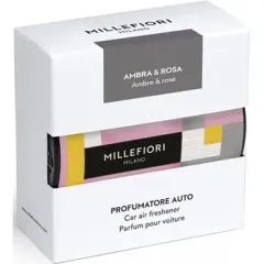Millefiori Milano Car fragrance Textile Floral Ambra & Rosa - colorful thumbnail 5