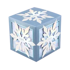 ZMILE COSMETICS Advent Calendar Snow Flake Cube Frosty White thumbnail 3