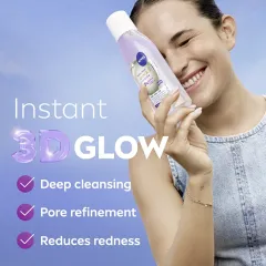 Nivea Luminous Skin Glow Micellar Water 400 ml thumbnail 3