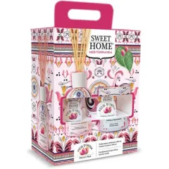 Sweet Home Collection Gift set of aroma diffuser with candle Prickly Pear thumbnail 5